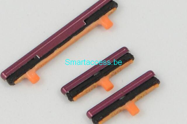 Samsung Galaxy S9 Kit boutons volume et power ultra violet